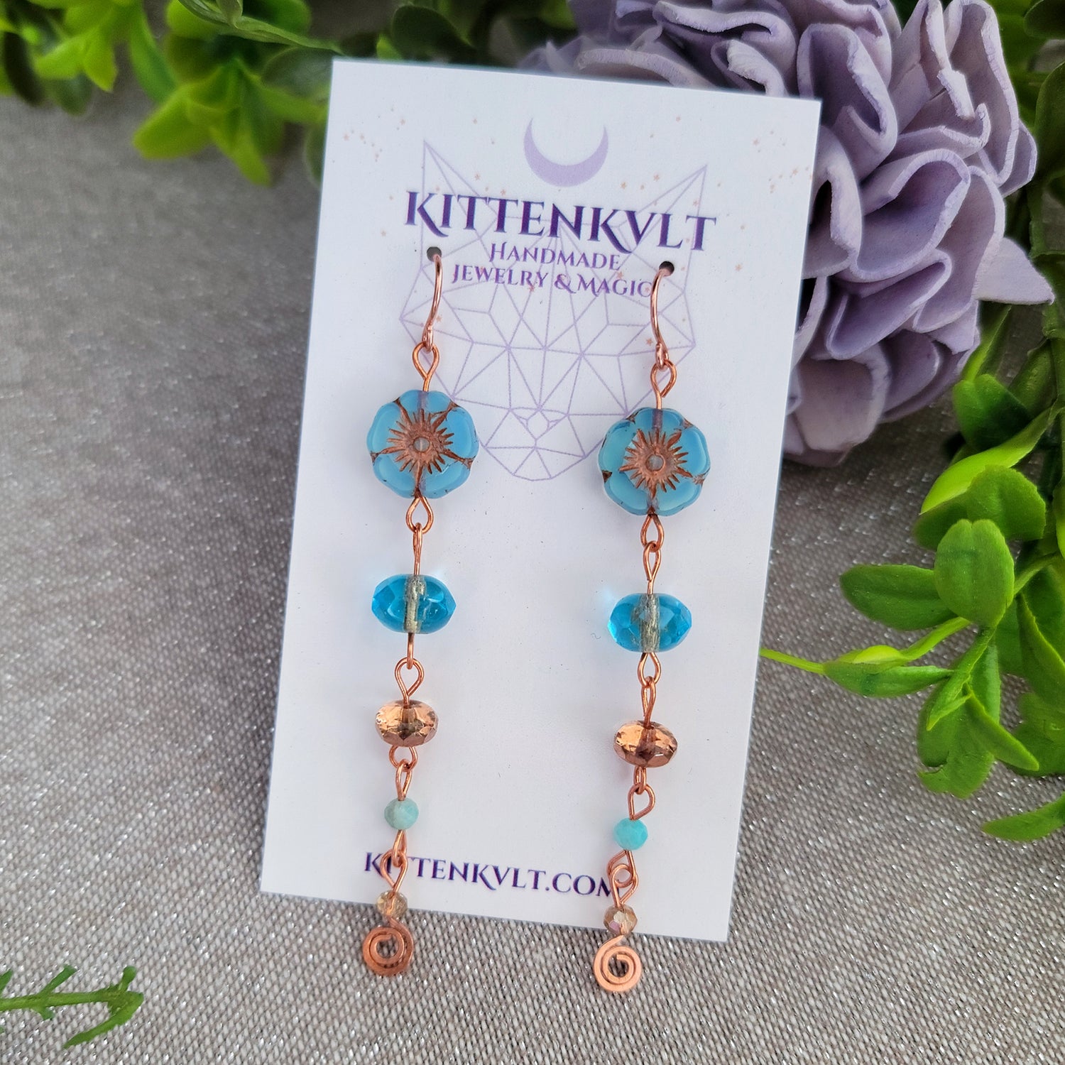 Copper Earrings