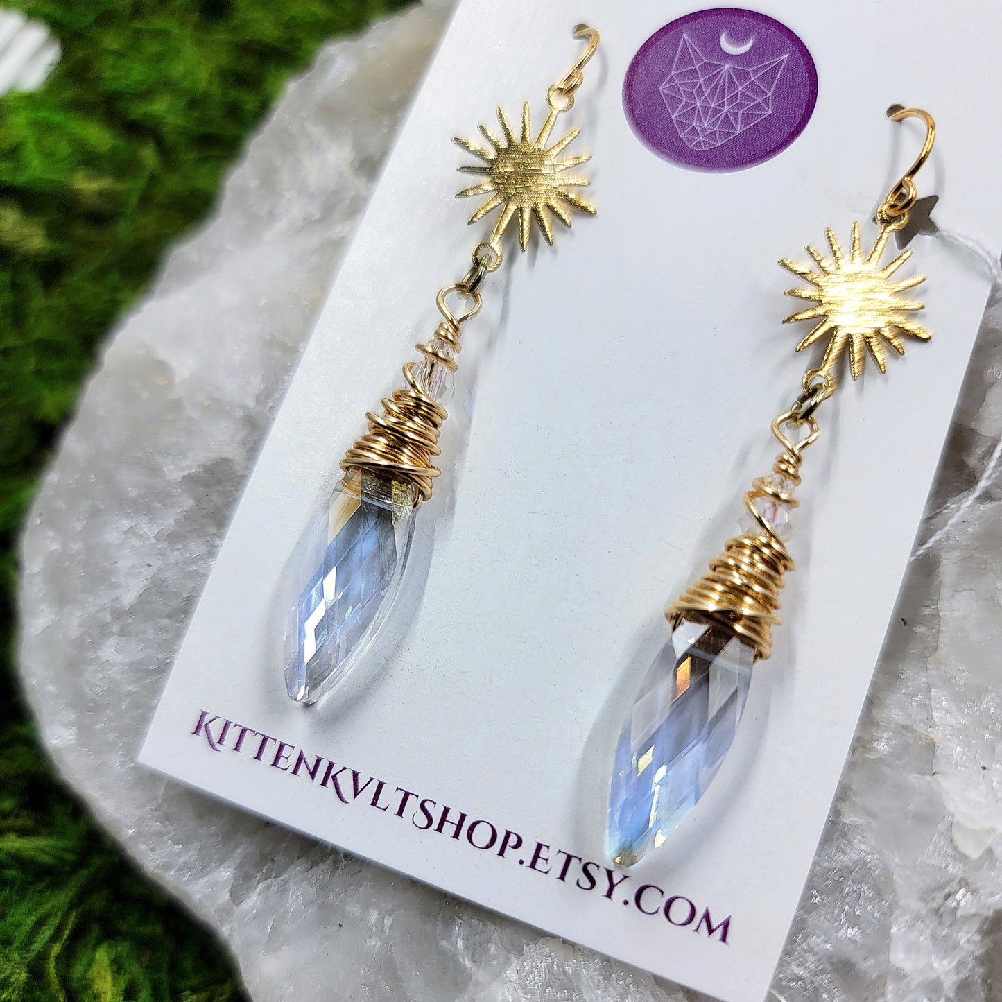 Celestial Sun Catcher Earrings