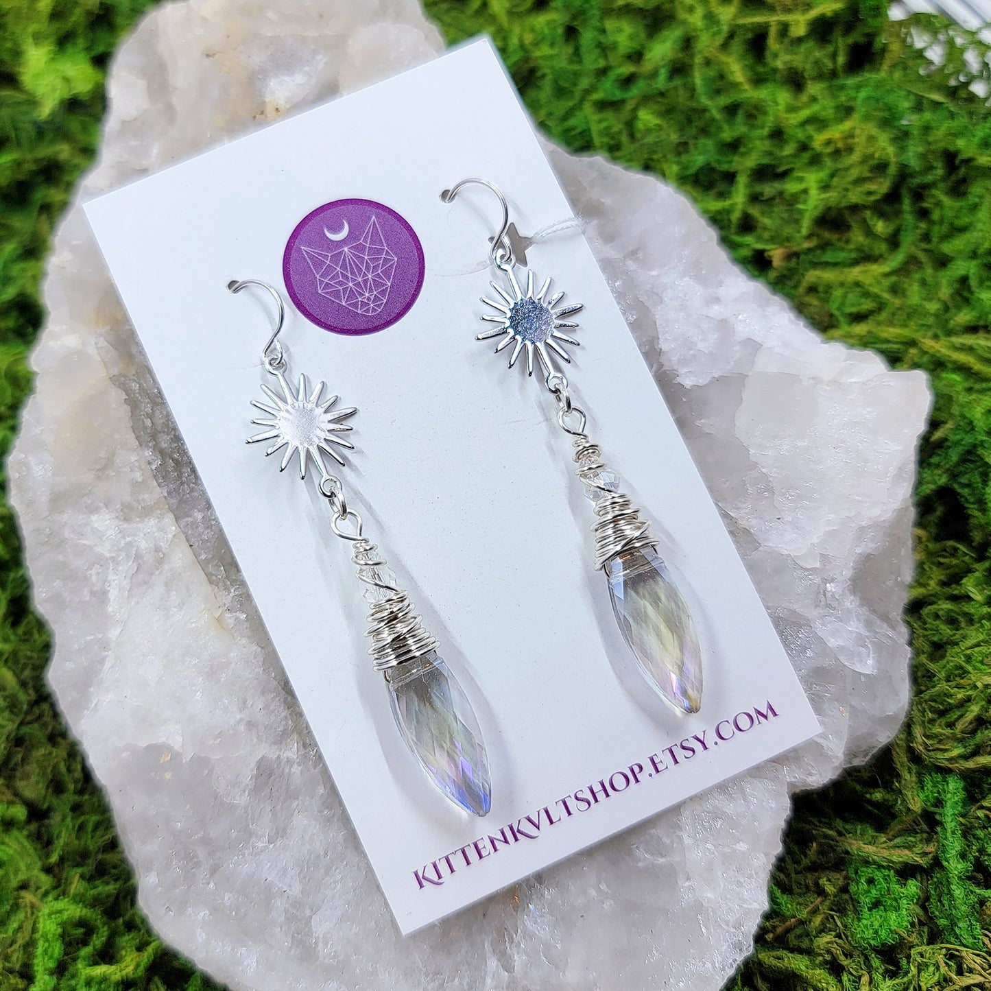 Celestial Sun Catcher Earrings