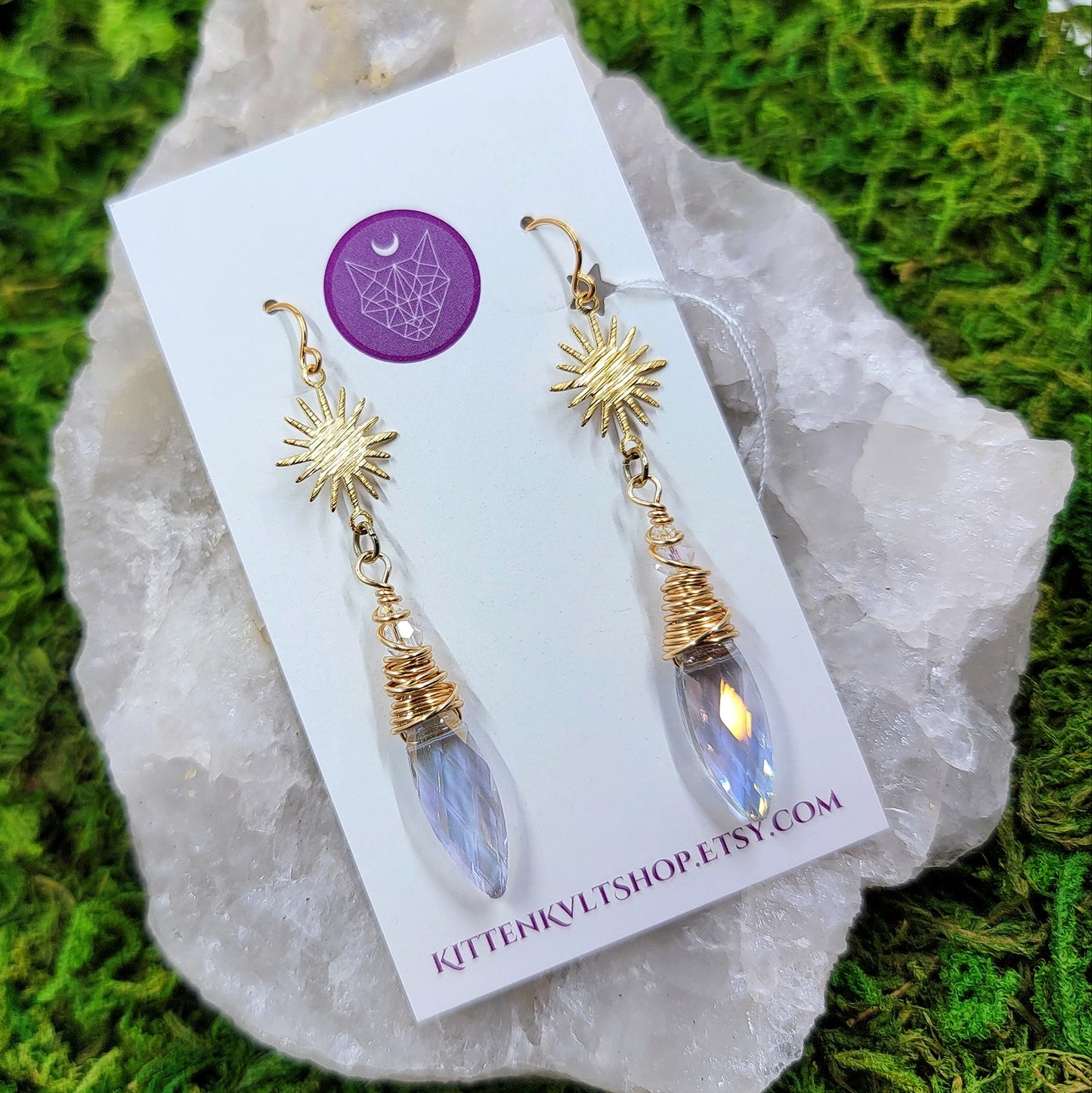 Celestial Sun Catcher Earrings