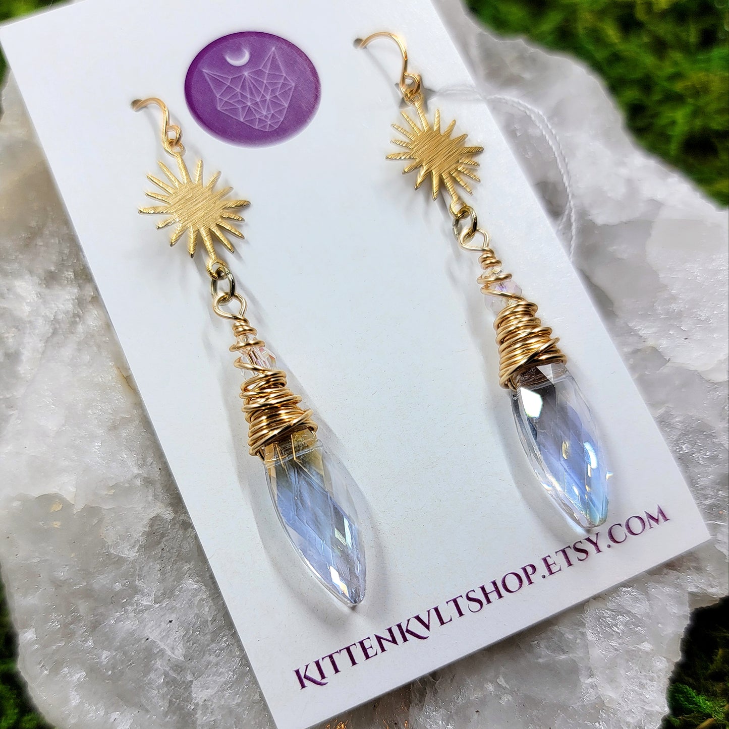 Celestial Sun Catcher Earrings