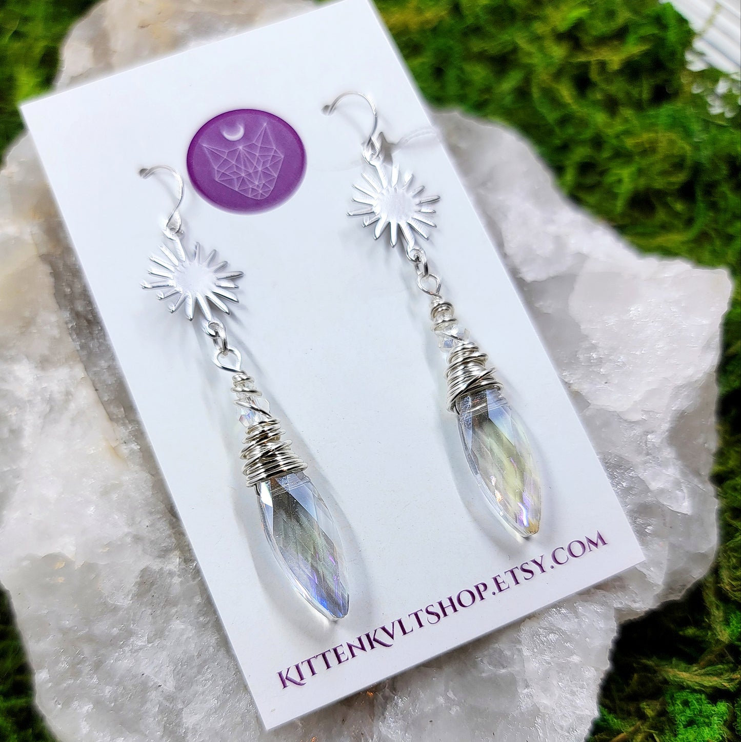 Celestial Sun Catcher Earrings