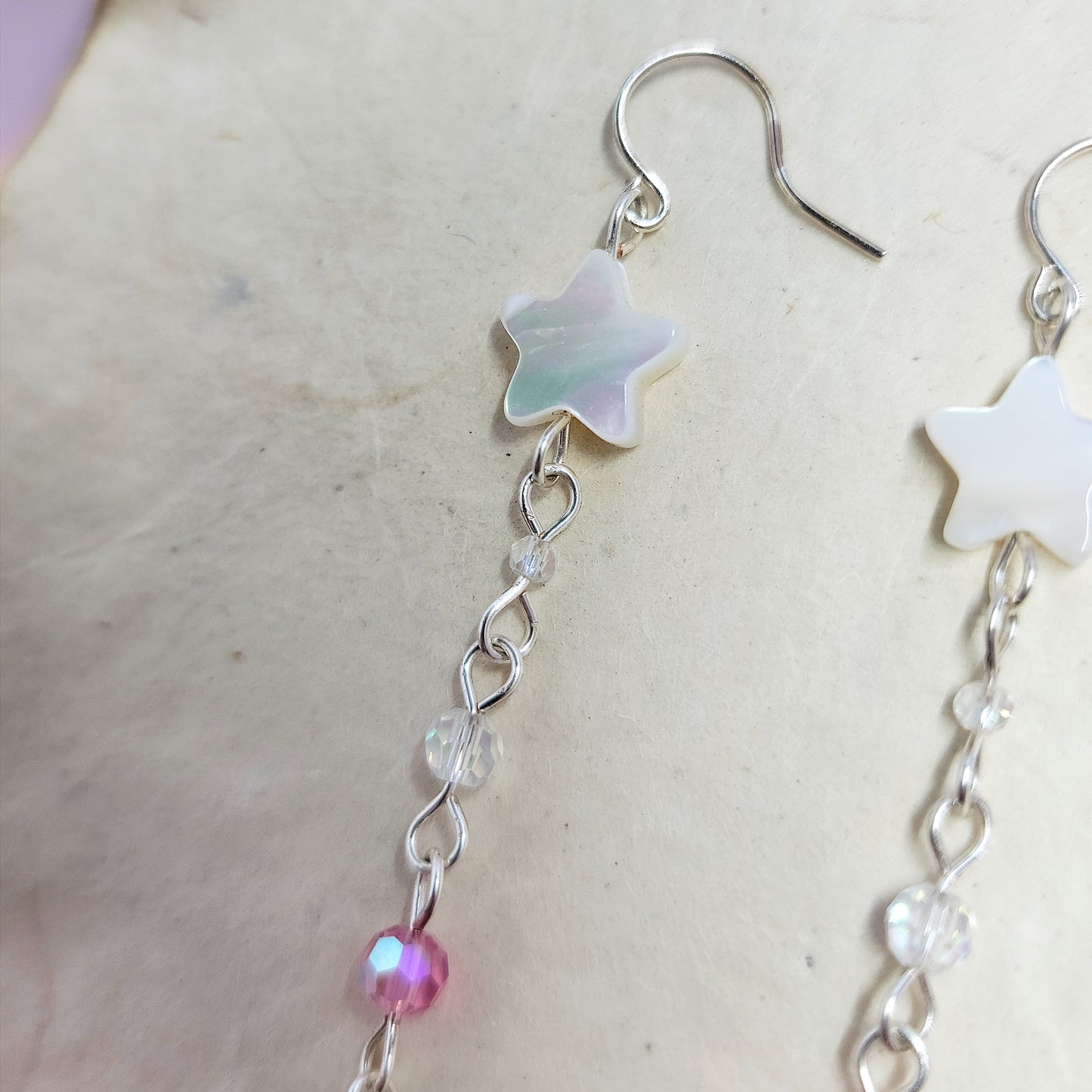 Celestial Sun Catcher Star Shell Earrings