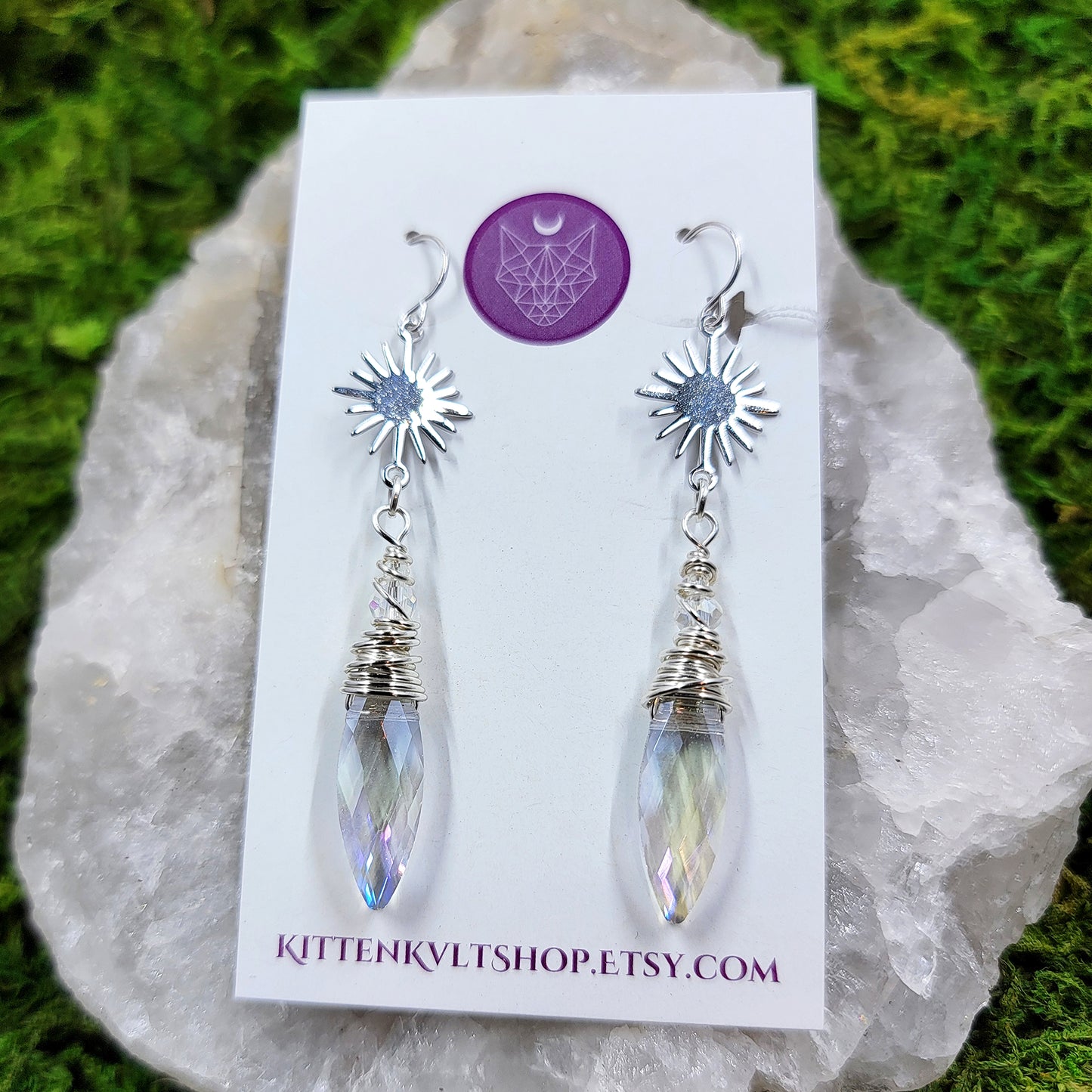 Celestial Sun Catcher Earrings